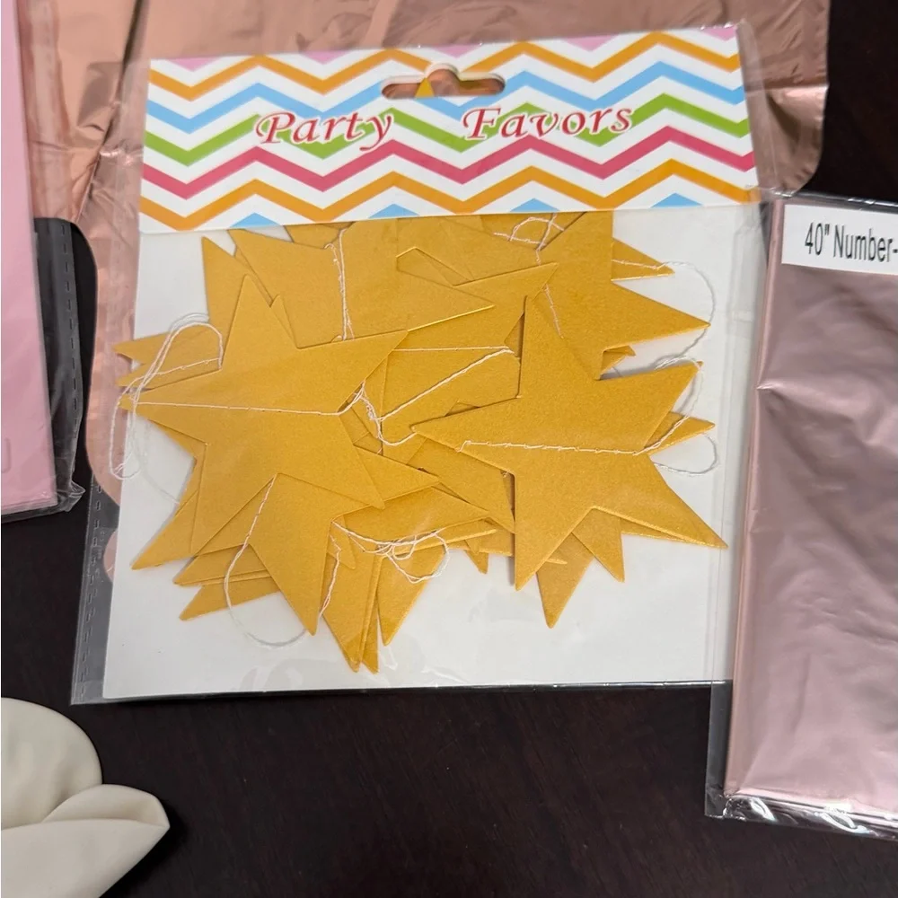 40 piece 1st birthday kit for girls!